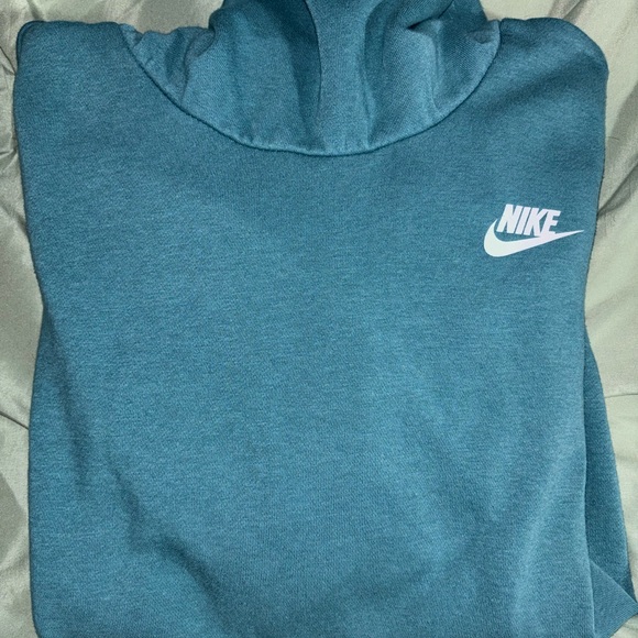 Nike Tops - Nike Teal Pullover Hoodie